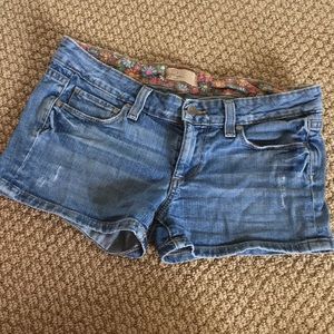Paige denim jean shorts